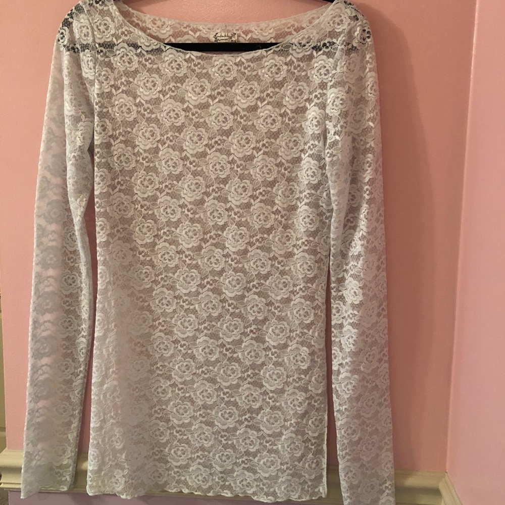 Free People Intimacy Lace Top